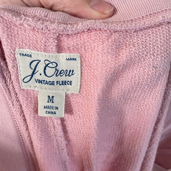 SET J Crew Vintage Terry Lounge Set in Dried Violet - Picture 9 of 9